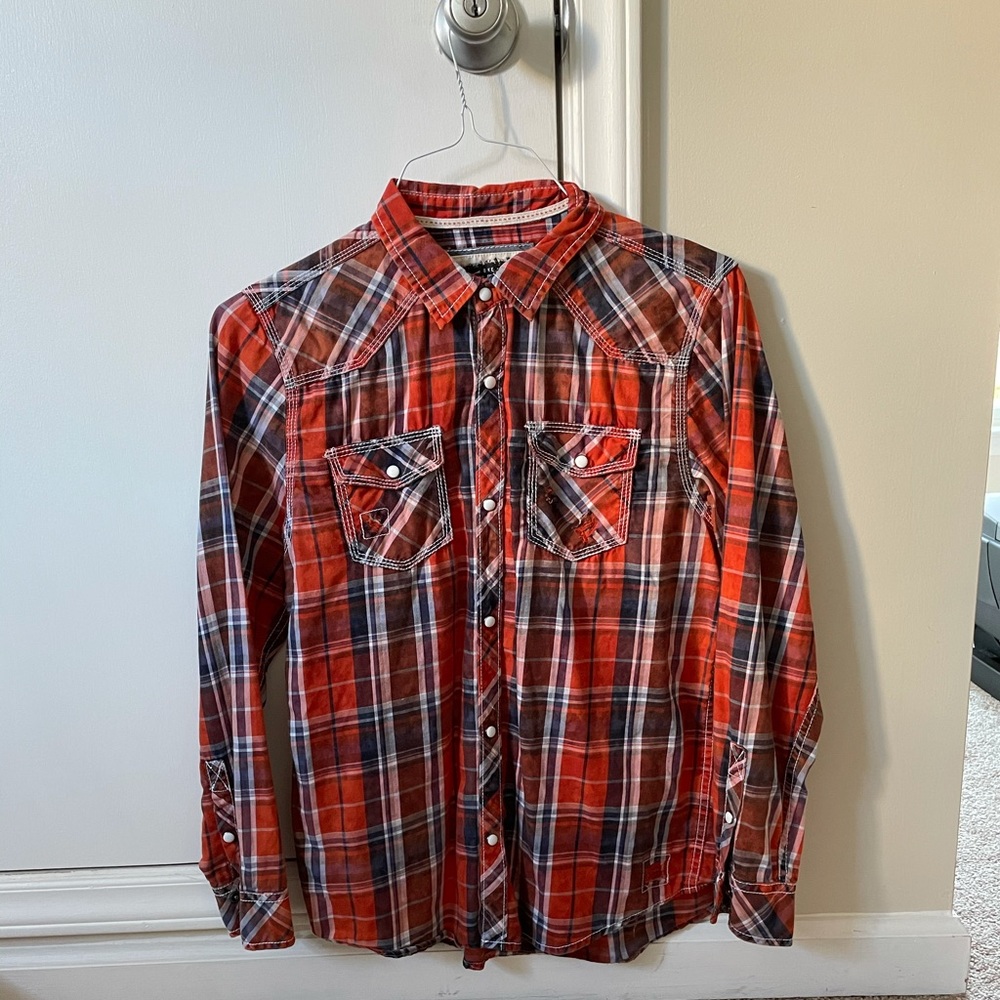 Western Styled Button Up Long sleeve